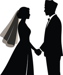 silhouette of bride and groom boy and grills people couple amazing beutifull 