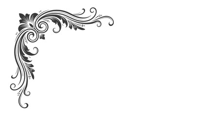 Exploring the artistry of vintage floral flourishes and decorative elements for graphic design projects.