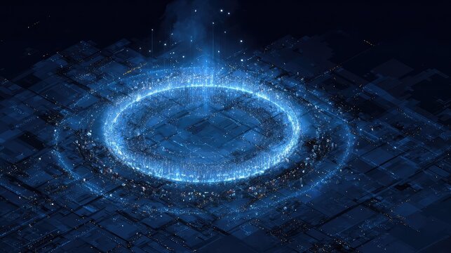 Digital technology grid processing data stream transfer