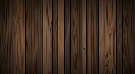 Obraz premium Rich dark wood vertical planks texture background