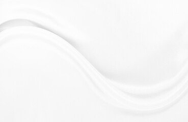 White gray satin texture that is white silver fabric silk background with beautiful soft blur...
