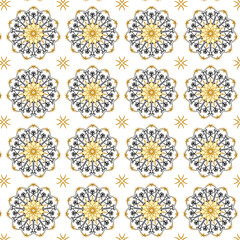 Auspicious Night Bloom Pattern"
