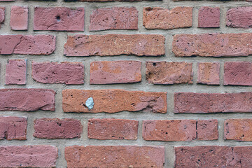 Background of old brick wall pattern texture.