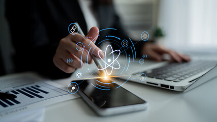 The quantum technology ecosystem as the core of future innovations. Quantum science will power advancements in AI, blockchain, and robotics. Motif