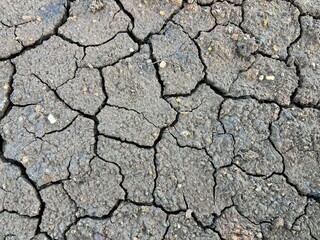 Close up of Land of drought