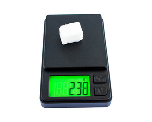 How many grams does a sugar cube weigh?