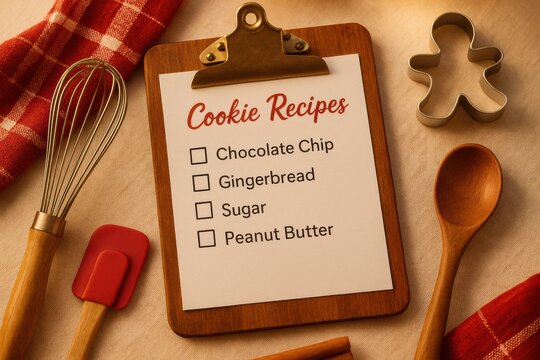 A Cozy Collection of Cookie Recipes Featuring Chocolate Chip, Gingerbread, Sugar, and Peanut Butter
