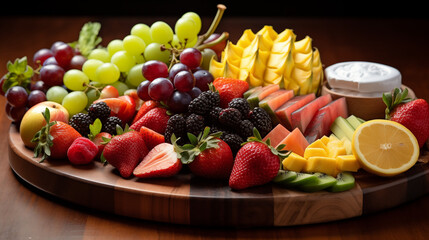 
Colorful Fruit Feast