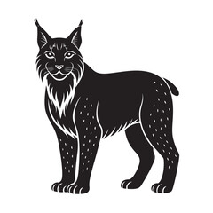 Lynx Forest Phantom Silent Hunter Silhouette