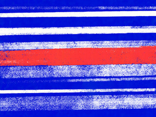 Grunge stroke pattern on blue background.