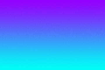 A bold, colorful gradient background transitioning from purple to cyan, featuring subtle noise texture. Ideal for digital design, posters, wallpapers, or as a vibrant backdrop for text and graphics.