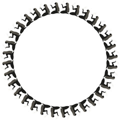 Woman witchcraft frame. Girl with a star template. Simple template element for design, invitations