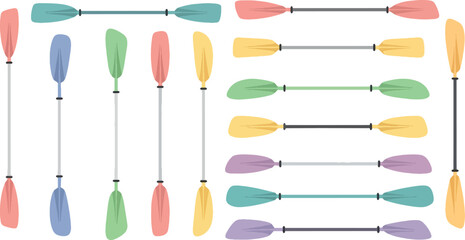 Colorful Plastic Drinking Straws in Various Colors and Shapes for Beverage Use