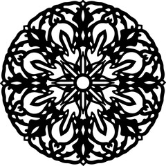 Intricate Floral Mandala Pattern