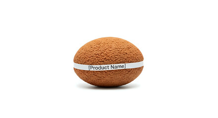 Delightful brown pastry ready for your product name, perfect for bakeries and cafes seeking a modern, customizable treat promotion, ideal for branding