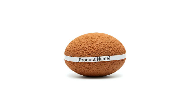 Delightful brown pastry ready for your product name, perfect for bakeries and cafes seeking a modern, customizable treat promotion, ideal for branding