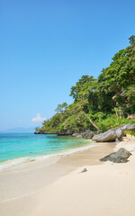 Fototapeta premium Beautiful tropical beach in the Philippines.