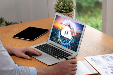 Cloud computing software for brisk remote work and personal data storage