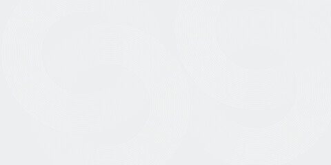 Abstract white glowing geometric lines on gray background. Modern shiny blue circle lines pattern. Futuristic technology concept. Suit for cover, poster, banner, brochure, header, vector modern