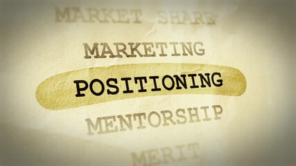 Positioning Text Highlight Animation – Documentary Style Effect