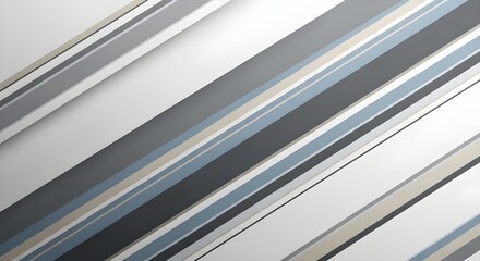 Obraz premium Diagonal stripes pattern in shades of gray and blue