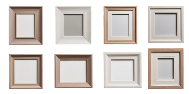 Shadowbox frames set
