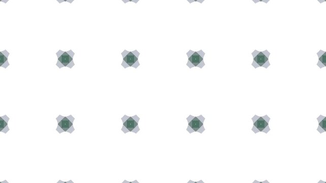 Repeating pattern of small green and grey geometric shapes. Perfect for backgrounds, textiles, packaging, and modern design projects.