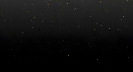 Obraz premium Abstract dark background with scattered small white particles