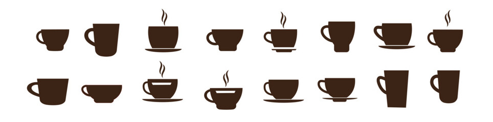 coffee and tea cup set