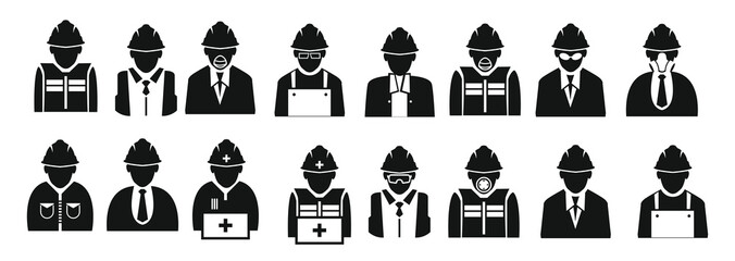 Construction Engineering, Workers Icon,vector design