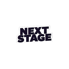 Elevate your brand with bold next stage lettering