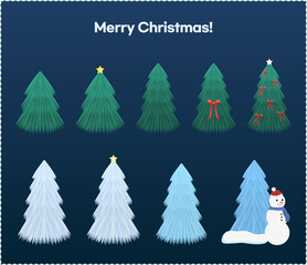 겨울 크리스마스 트리#2