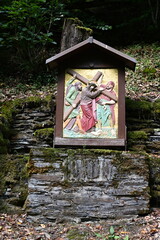 Kreuzweg im Martental in der Eifel