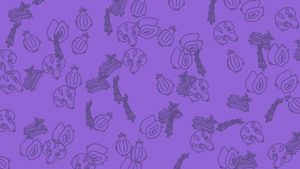 Display of ingredients provides inspiration for cooking, food blogs, recipe websites, and culinaryrelated designs for various purposes.