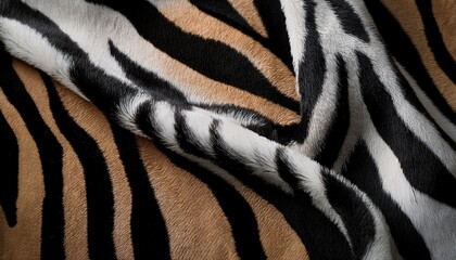 Zebra Style Fabric