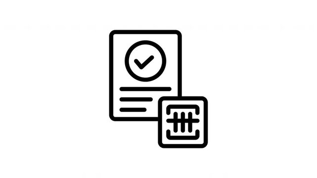 Verified Document Animated
