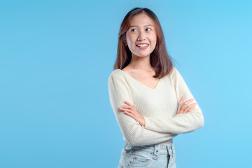 Friendly Indonesian Woman Portrait