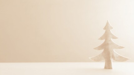 simple geometric mountains, spheres as snow, cones as trees, pastel winter colors, abstract 3D holiday environment