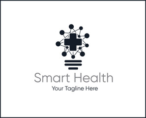 lamp smart health logo designs