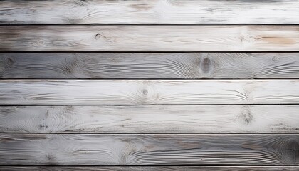 Horizontal Rustic Gray And White Wooden Planks As Neutral Background