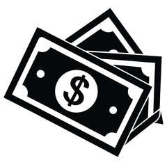 money   cash vector icon