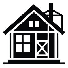 house under construction vector icon