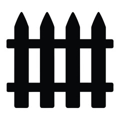 fence vector icon