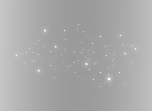 Bright shimmering white sparkles with soft radiant glow, clustered twinkling dust and luminous light particles, elegant abstract overlay for magical festive cards and luxury celebration designs