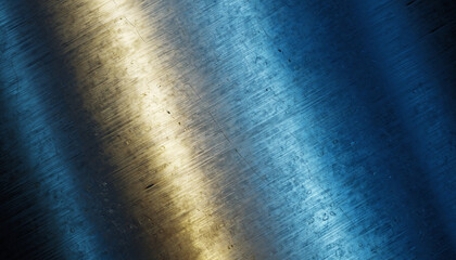 Stunning blue and gold metallic texture, perfect for modern backgrounds, digital art, and dynamic designs with a sleek, industrial feel, ideal for branding.