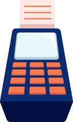 illustration of payment terminal