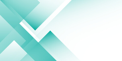 green and white banner background with diagonal stripes design. modern futuristic subtle abstract background. Modern abstract vector long banner background. Futuristic technology concept graphic.	