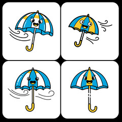 Four cartoon cars with faces racing on a track,  Cute racing car characters drifting and smiling,  Playful sport car mascots for kids designs