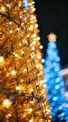 Close-up of a golden