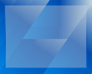 abstract blue gradient background, featuring sharp, diagonal lines and a central lighter rectangular 